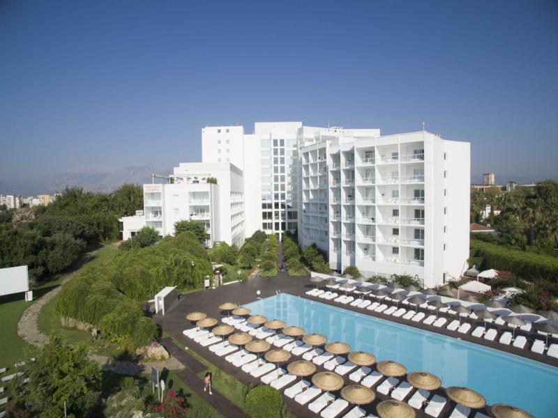 Hotel Su & Aqualand Antalya Exterior foto The hotel